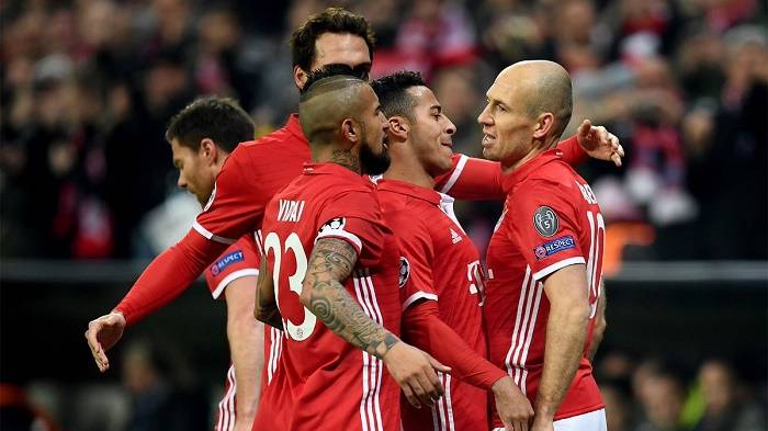 关于拜仁慕尼黑在欧冠赛场上的最新信息的信息