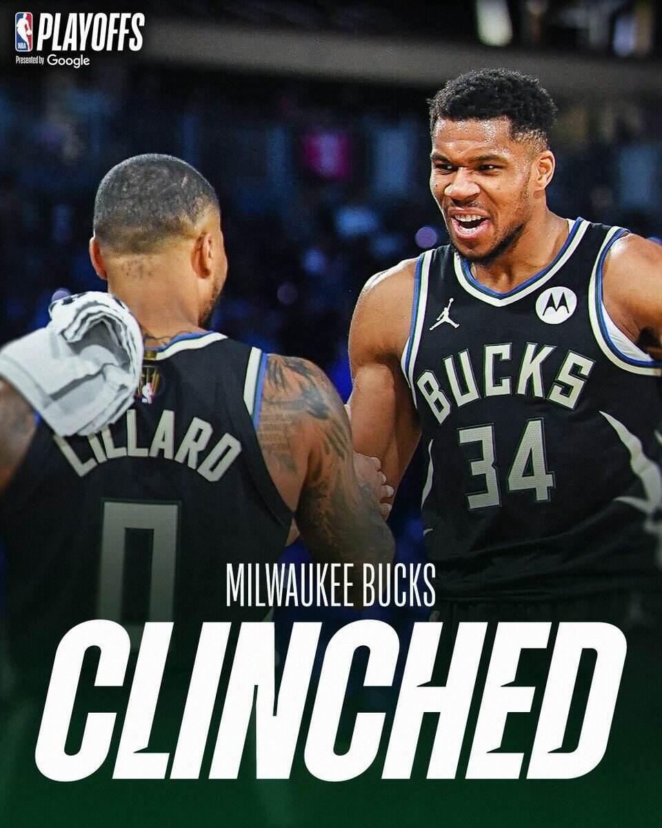 雄鹿队击败76人，晋级季后赛第二轮